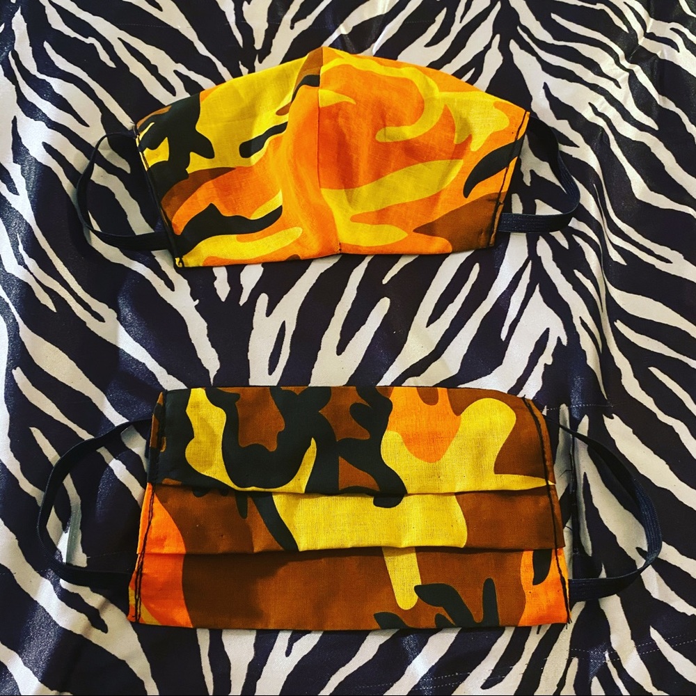 BRAND NEW CUSTOM MADE STYLISH PROTECTIVE MASK X2